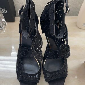 Zara BlackBerry heels